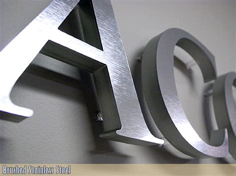 1 fabricated metal panel with 1 2 raised pvc letter|Mounting Options for Sign Installation .